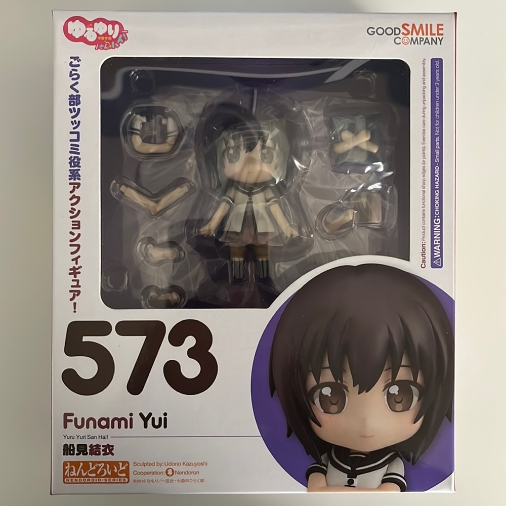 NEW Yuru Yuri San☆Hai! - Funami Yui - Nendoroid (#573) (Good Smile Company)